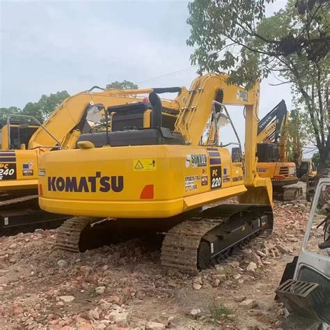 Hot Sale Used Excavator Japan Famous Brand Komatsu Pc220 Construction