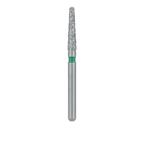 847RG 018 FG Long Tapered Round Edge Diamond Bur 1 8mm Ø Coarse 1