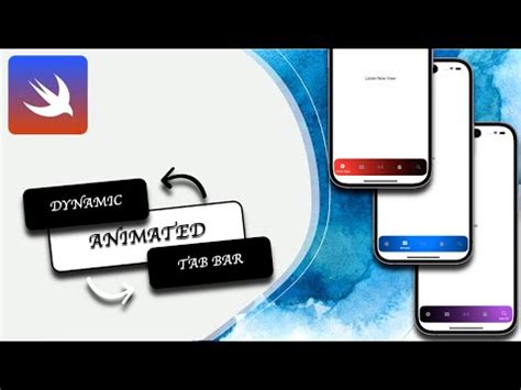 SwiftUI Dynamic Animated Custom Tab Bar Tutorial IOS 16 YouTube