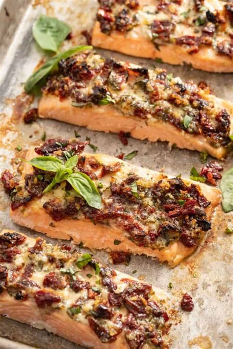 Mediterranean Salmon - The Dizzy Cook