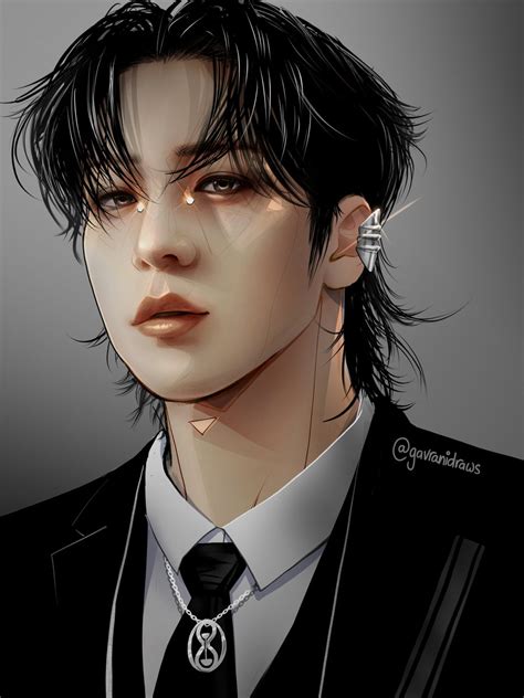 Gavrani On Twitter Yunho Outlaw Ateez Ateezfanart