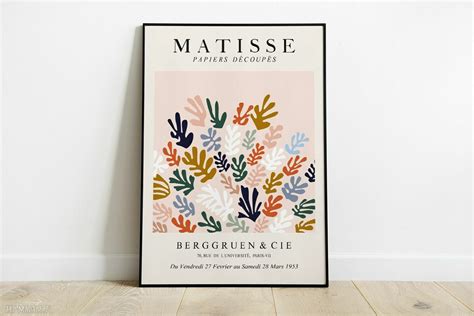 Henri Matisse Inspiracja Plakat Wystawowy 50x70 ღ art Madam pl