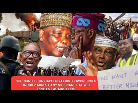 Shocking E Don Happen Yakubu Gowon Urged Tinubu A E Any Nigerians