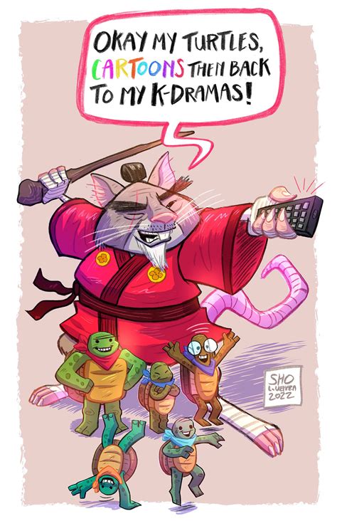 master splinter   teenage mutant ninja turtles behance