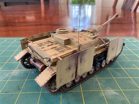 German Stug Iv Sdkfz Early Version Tank Plastic Model Tank Kit