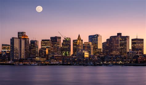 Boston Skyline From East Boston — 617 Images Boston