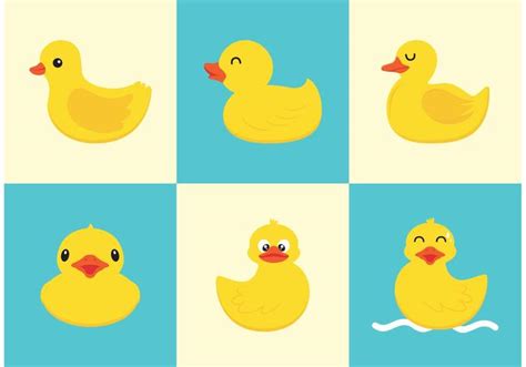 Rubber Duck Vector Free 90129 Vector Art at Vecteezy