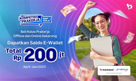 Daftar Pelatihan Kartu Prakerja Online Juni 2023 Bukalapak