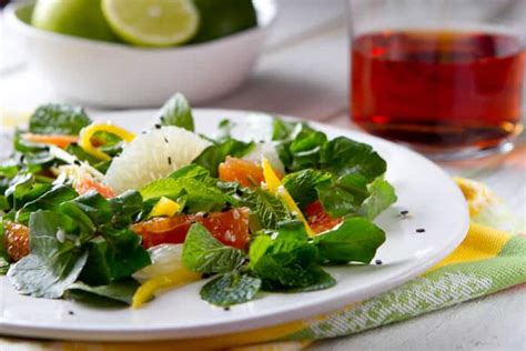 Pomelo, Citrus and Mint Salad - A Communal Table