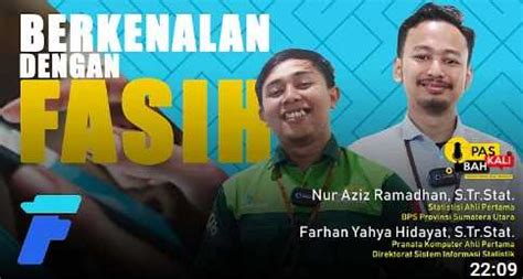 podcast    fasih news bps statistics indonesia