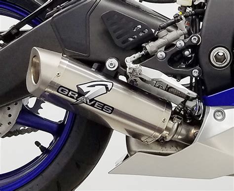 Graves Motorsports Yamaha R6 Cat Back Slip On Titanium Exhaust