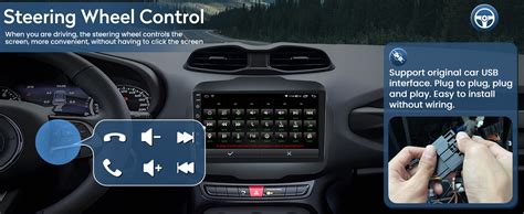 Amazon 𝐀𝐧𝐝𝐫𝐨𝐢𝐝 𝟏𝟑 𝟒 𝟑𝟐𝐆 Car Radio for Jeep Renegade 2015 2020