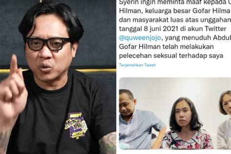 Babak Baru Kasus Dugaan Pelecehan Seksual Gofar Hilman Pengadu Itu