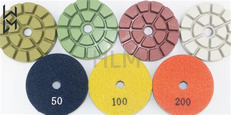 3 Step Pad Diamond Wet Polishing Pad For Engineered Stone Granite