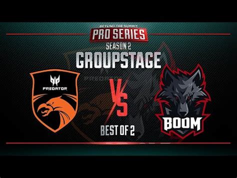 Tnc Vs Boom Game Bts Pro Series Sea Group Stage W Mlp