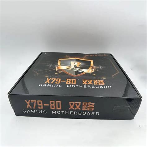 Материнская плата HUANANZHI X79 с двумя процессорами LGA 2011 DDR3 E ...