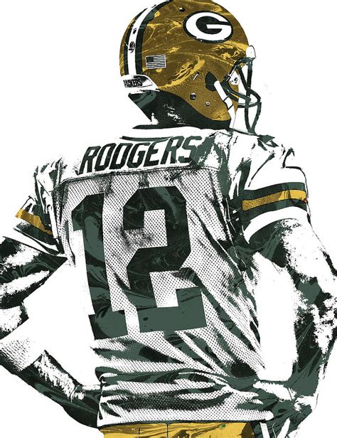 Aaron Rodgers Drawing : Aaron rodgers football jerseys, tees, and more ...