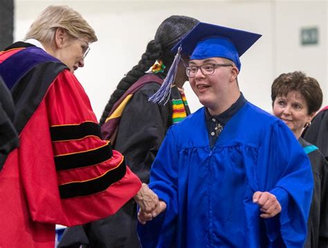 Sen Elizabeth Warren Speaks At Worcester Technical High Graduation At