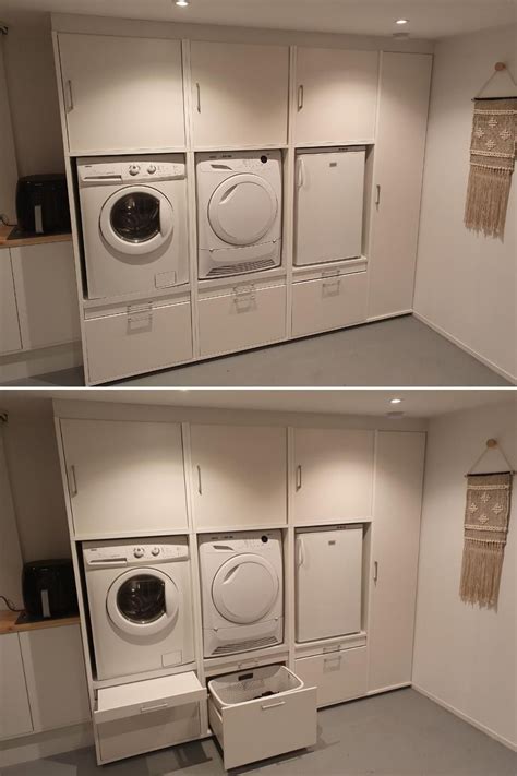 Washok inrichten Wasruimte inspiratie ideeën Modern laundry rooms