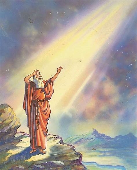 God Speaking to Moses Greeting Card by Redemption Road