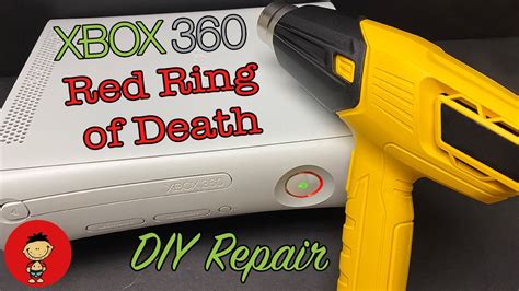 Xbox 360 Red Ring Of Death Diy Gpu Reflow Youtube