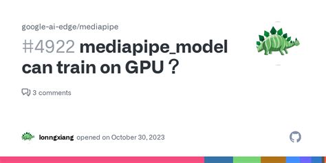 Mediapipe Model Maker Can Train On GPU Issue 4922 Google Ai Edge