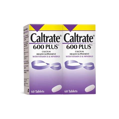 Buy Caltrate 600 Plus Tablet 60s Doctoroncall