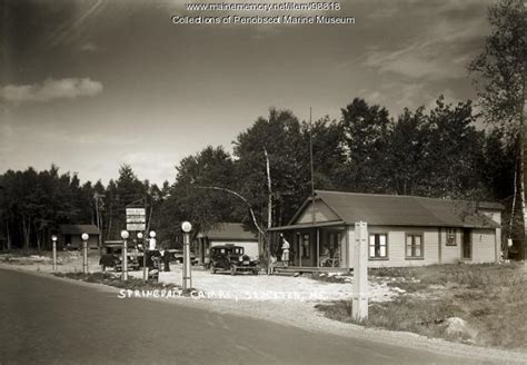 Springdale Camps Stockton Springs Ca 1925 Maine Memory Network