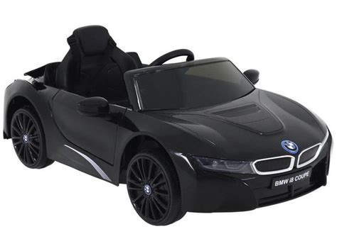 Carro El Trico Infantil Preto Bel Fix Bmw I Coupe V Controle