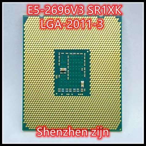 E5 2696V3 2696V3 SR1XK 2.30GHz 18 코어 45MB E5 2696 V3 LGA2011 3|컴퓨터 케이블 ...