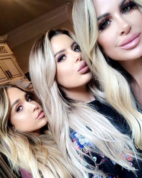 Kim Zolciak-Biermann and Her Daughters Bear Striking Resemblance in New Selfie