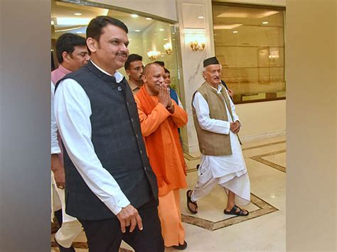 Up Cm Yogi Adityanath Meets Governor Koshyari In Mumbai Theprint Anifeed