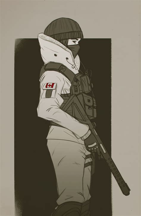 ArtStation - Rainbow Six Siege Frost fanart