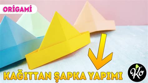 KAĞITTAN ŞAPKA YAPIMI Origami YouTube