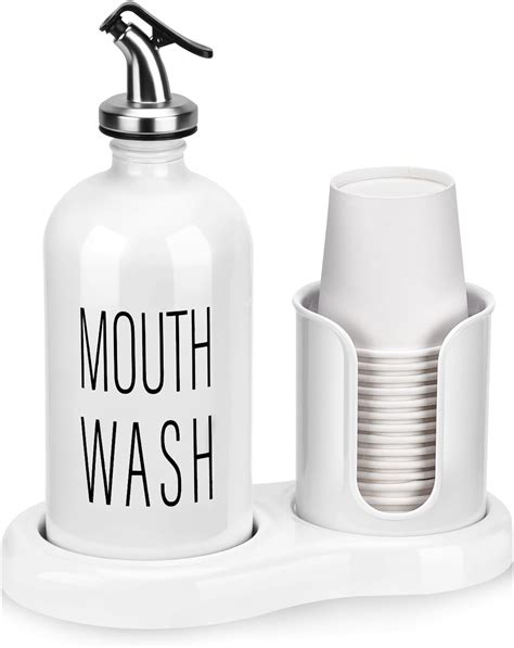 Amazon Mouthwash Dispenser For Bathroom Byaway Mouthwash Dispenser