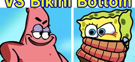 Friday Night Funkin Bikini Bottom Funkin Mod играть онлайн скачать