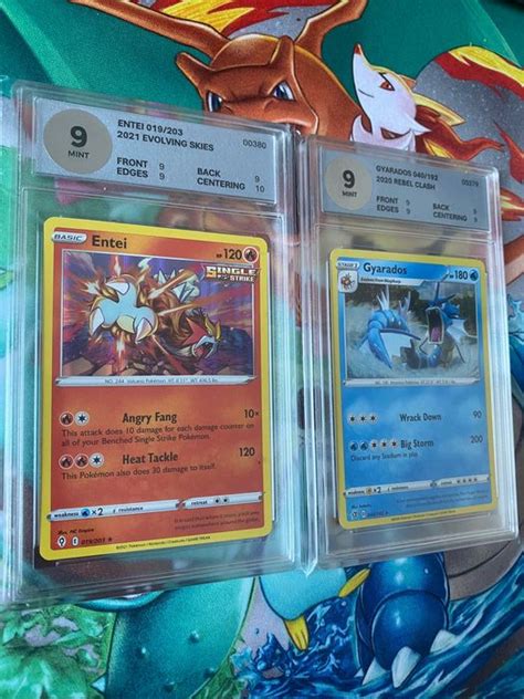 The Pokémon Company Pokémon Graded Card Gyarados Entei Catawiki