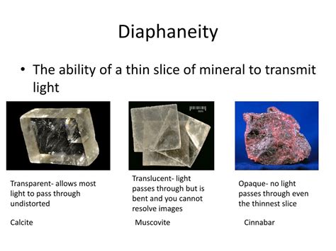 Ppt Properties Of Minerals Powerpoint Presentation Free Download