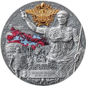 Coin: 2,000 CFA Francs (Legacy of the Greatest Empires - Roman Emperor ...