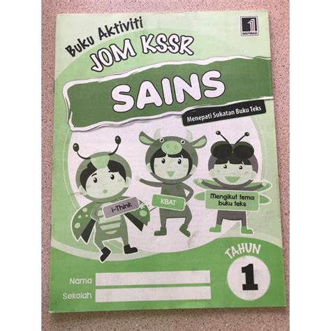 Buku Aktiviti Sains Tahun 1 Shopee Malaysia