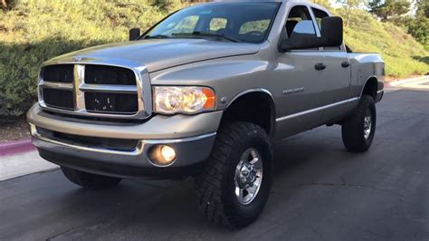 For Sale 2005 Dodge Ram 2500 St Trim 5 9l Cummins Diesel 4x4 Quad Cab Short Bed Lifted Youtube