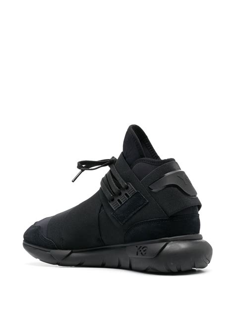 Y 3 High Top Lace Up Sneakers Farfetch