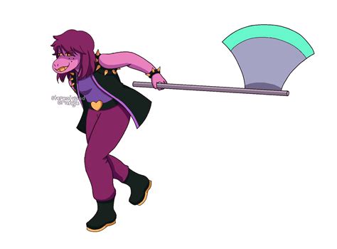 Deltarune susie by Stereotyped-Orange on DeviantArt