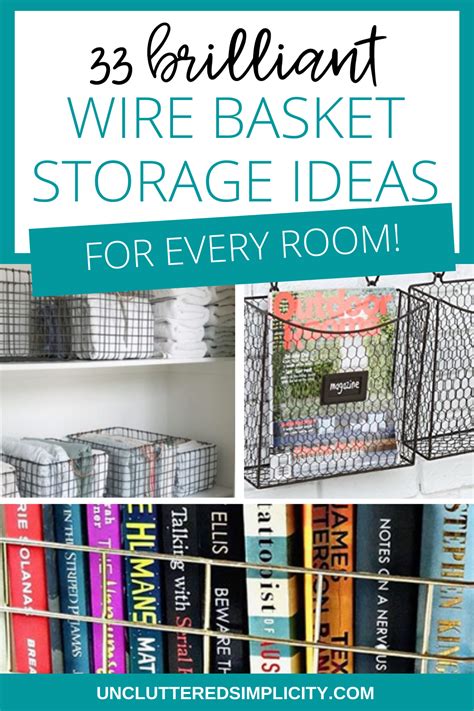 Wire Basket Storage Ideas For Every Room In Your Home Artofit