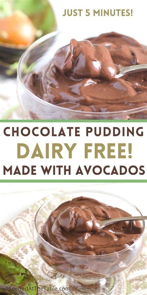 Avocado Chocolate Pudding The Creamiest In Only 5 Minutes