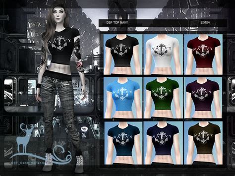 The Sims Resource DSF TOP NAVY