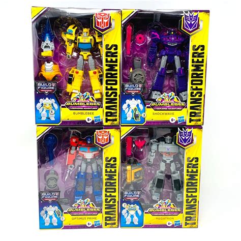 Transformers Bumblebee Adventures Cyberverse Deluxe Action Figure Bundle Ebay