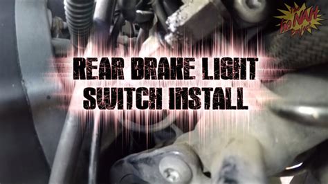 Cost To Replace Brake Light Switch