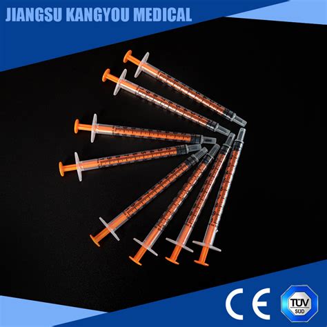 Medical Equipment Parts Plastic Sterile Disposable Luer Lock Syringe