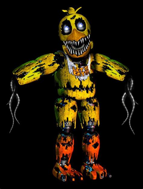 Nightmare Withered Chica | Five Nights At Freddy's Amino